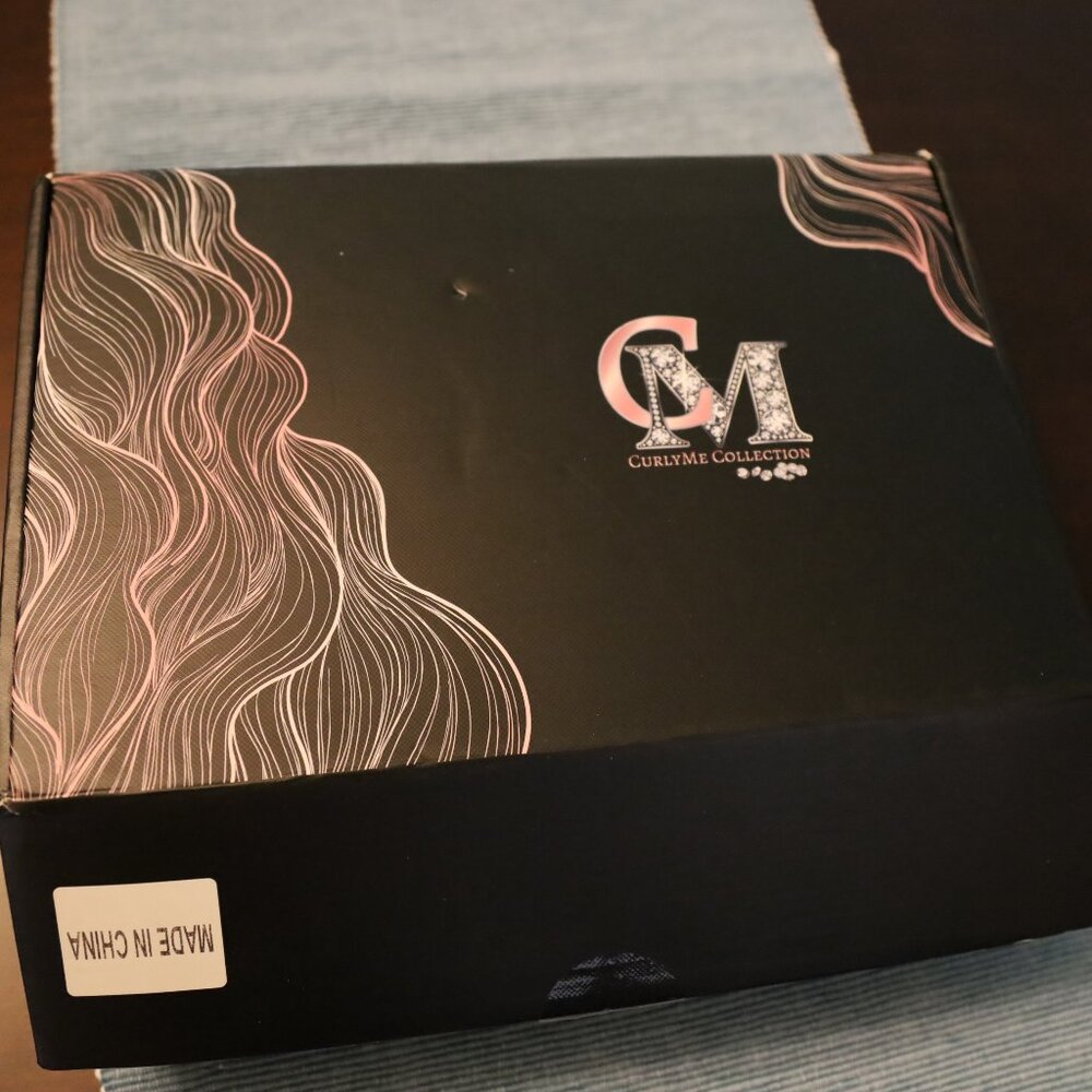 CurlyMe Headband Wig Kinky Curly 180% Density Human Hair